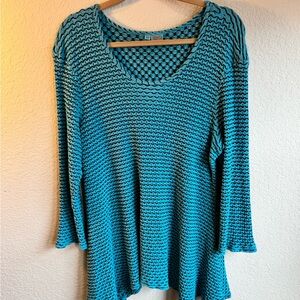 Tianello  Lagenlook Asbury Top size XL Artsy